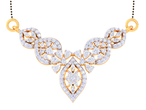 3D Printable Cad jewelry design of Lady diamond Pendant Modelo 3D