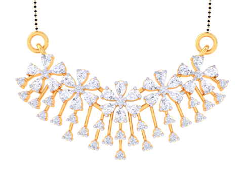 3D Printable Cad jewelry design of Lady diamond Pendant Modelo 3D