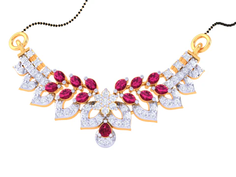 Design de joias Cad imprim&iacute;vel em 3D de pingente de diamante Lady Modelo 3D