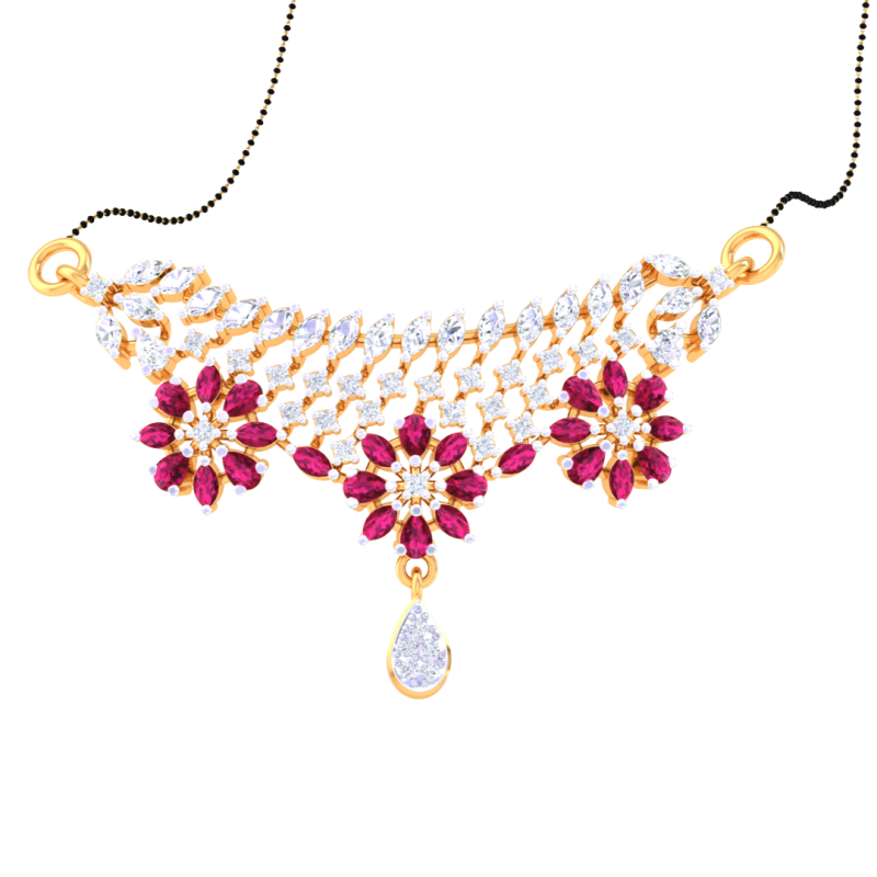 3D Printable Cad jewelry design of Lady diamond Pendant Modelo 3D .c4d .max .obj .3ds .fbx .stl .blend