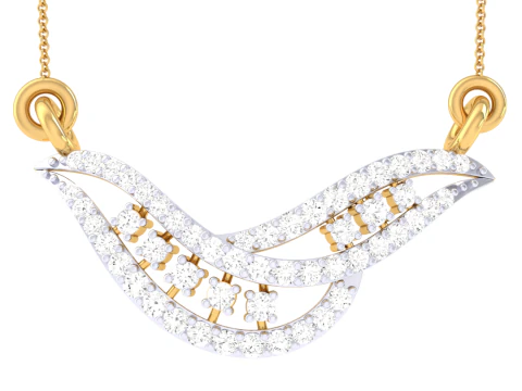 Conception de bijoux Cad imprimables en 3D du pendentif Lady Diamond Modèle 3D