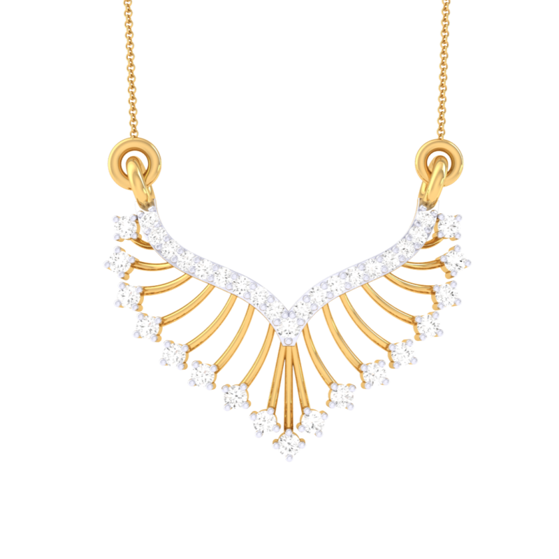 3D Printable Cad jewelry design of Lady diamond Pendant 3D 모델 .c4d .max .obj .3ds .fbx .stl .blend