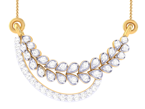 3D Printable Cad jewelry design of Lady diamond Pendant Modello 3D