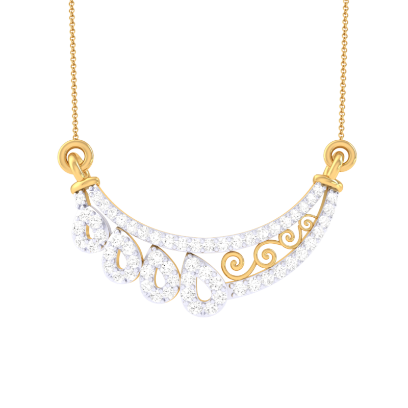 3D Printable Cad jewelry design of Lady diamond Pendant Modelo 3D .c4d .max .obj .3ds .fbx .stl .blend