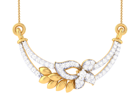 3D Printable Cad jewelry design of Lady diamond Pendant Modello 3D