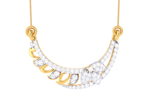 3D Printable Cad jewelry design of Lady diamond Pendant Modello 3D