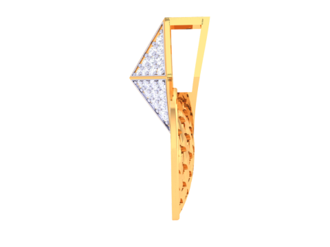 3D Printable Cad jewelry design of Lady diamond Pendant 3D-Modell