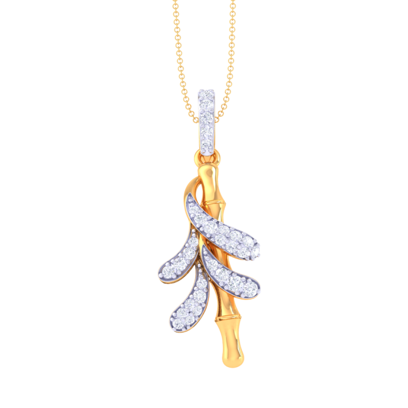 3D Printable Cad jewelry design of Lady diamond Pendant Modelo 3D .c4d .max .obj .3ds .fbx .stl .blend