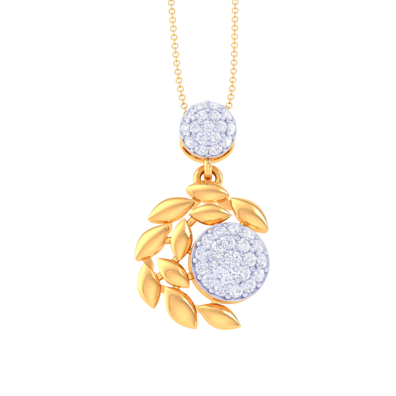 3D Printable Cad jewelry design of Lady diamond Pendant Model 3D .c4d .max .obj .3ds .fbx .stl .blend 