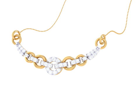 3D Printable Cad jewelry design of Lady diamond Pendant 3D Модель