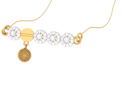 3D Printable Cad jewelry design of Lady diamond Pendant Modelo 3D