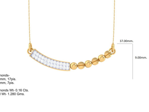 3D Printable Cad jewelry design of Lady diamond Pendant Modèle 3D