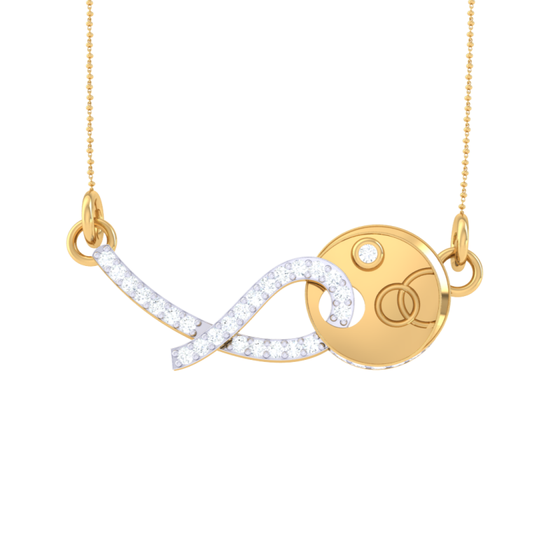 3D Printable Cad jewelry design of Lady diamond Pendant 3D 모델 .c4d .max .obj .3ds .fbx .stl .blend 