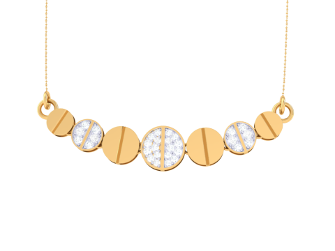3D Printable Cad jewelry design of Lady diamond Pendant Modèle 3D