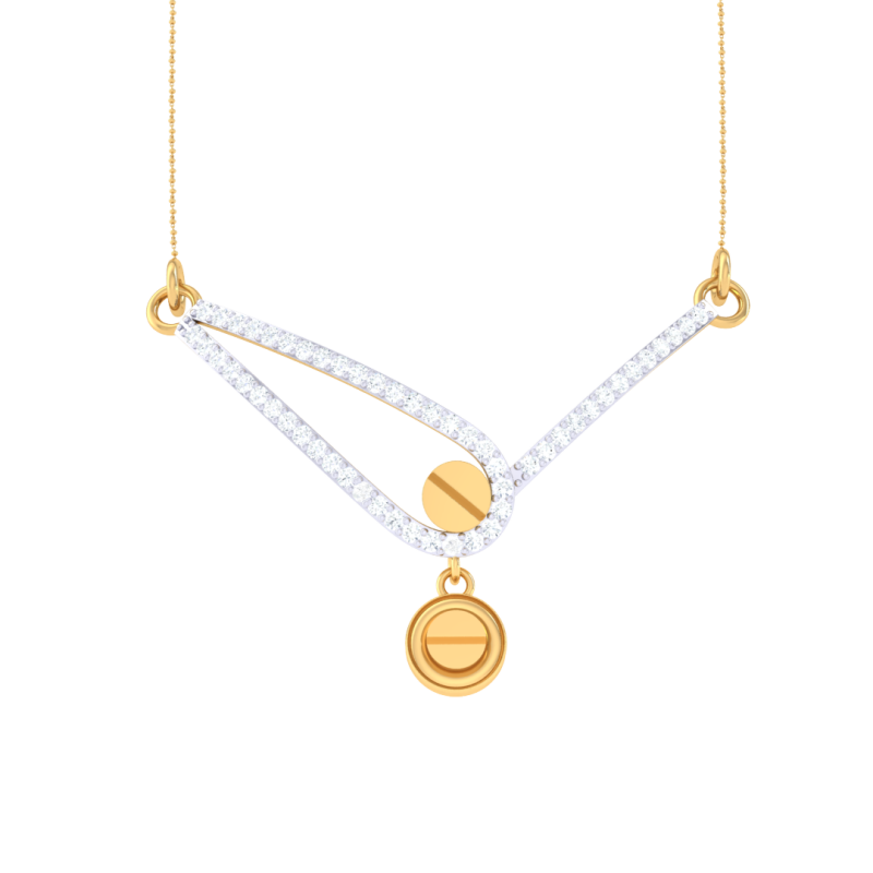 3D Printable Cad jewelry design of Lady diamond Pendant Modèle 3D .c4d .max .obj .3ds .fbx .stl .blend