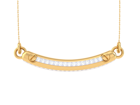 3D Printable Cad jewelry design of Lady diamond Pendant 3D Модель
