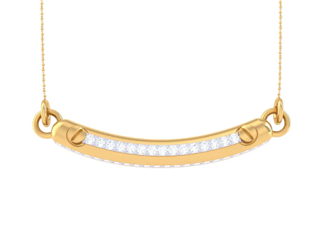 3D Printable Cad jewelry design of Lady diamond Pendant 3D Model