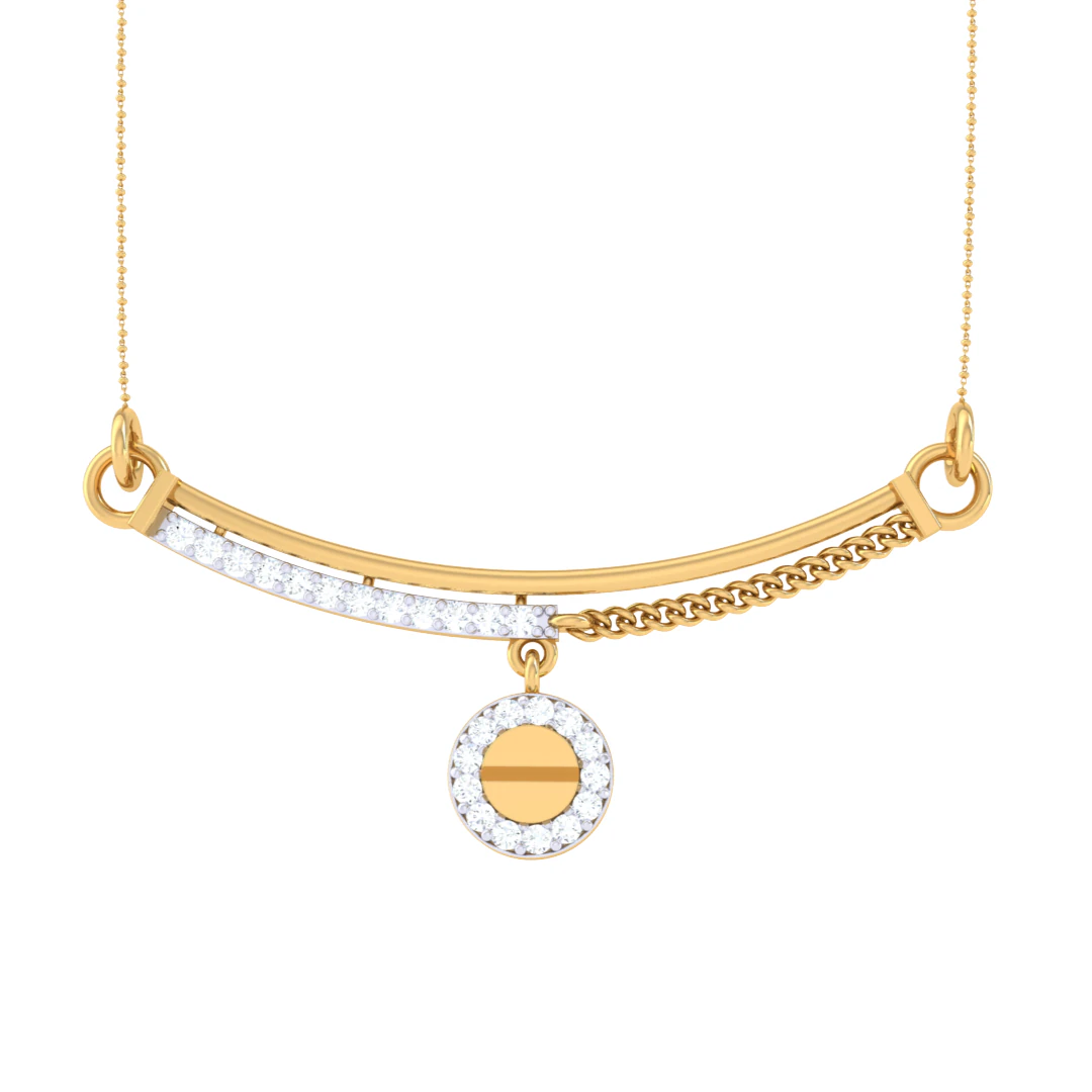3D Printable Cad jewelry design of Lady diamond Pendant 3D Model .c4d .max .obj .3ds .fbx .stl .blend 