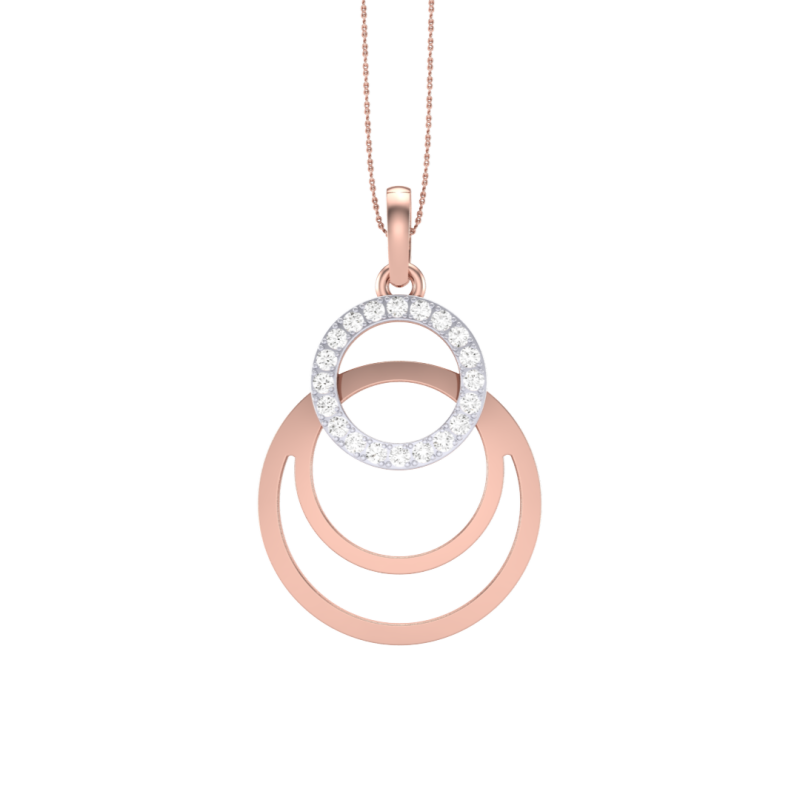 3D Printable Cad jewelry design of Lady diamond Pendant Modelo 3D .c4d .max .obj .3ds .fbx .stl .blend