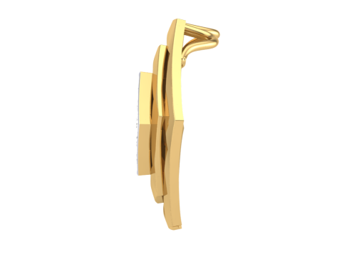 3D Printable Cad jewelry design of Lady diamond Pendant 3D Модель