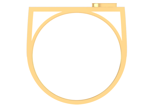Printable 3D jewelry model of Lady diamond ring 3D मॉडल