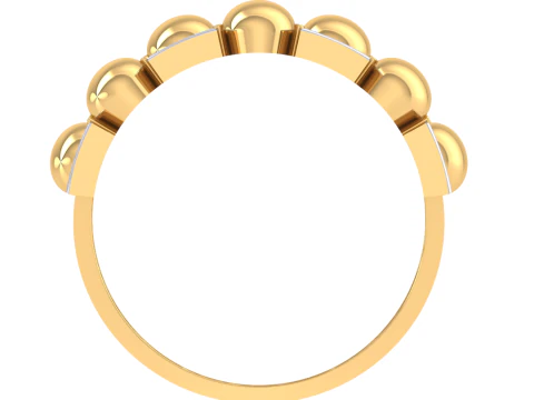 Printable 3D jewelry model of Lady diamond ring 3D Model