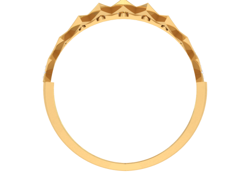 Printable 3D jewelry model of Lady diamond ring Modelo 3D