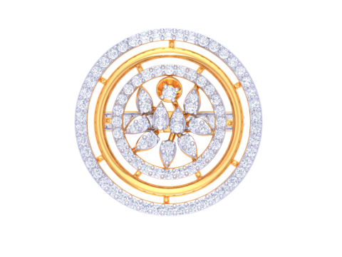 Printable 3D jewelry model of Lady diamond ring 3D Model