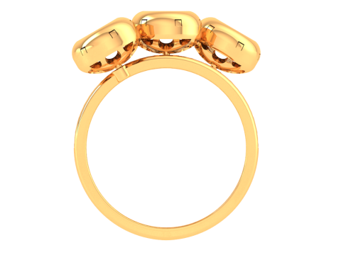 Printable 3D jewelry model of Lady diamond ring 3D मॉडल