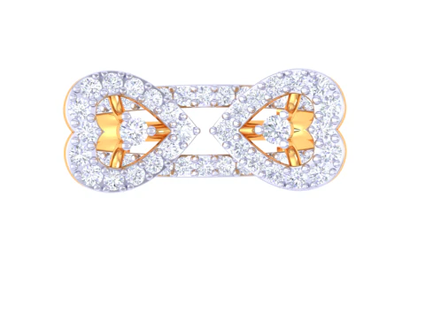 Printable 3D jewelry model of Lady diamond ring 3D Model