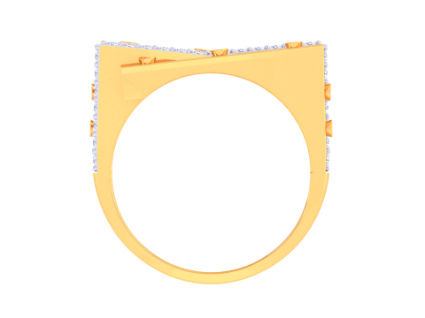 Printable 3D jewelry model of Lady diamond ring 3D 모델