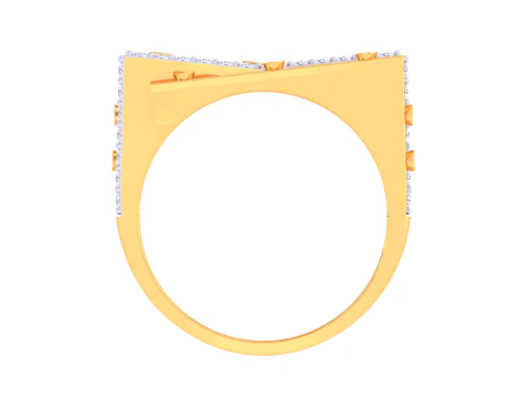 Printable 3D jewelry model of Lady diamond ring 3D Model