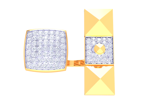 Printable 3D jewelry model of Lady diamond ring 3D Model