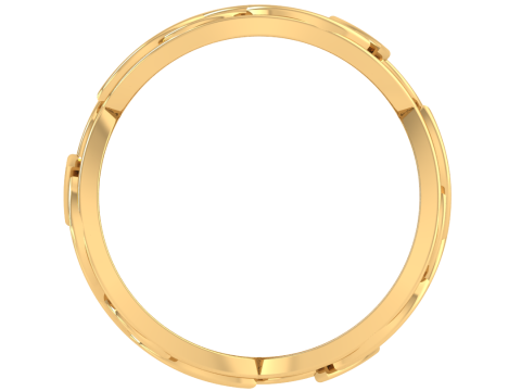 Printable 3D jewelry model of Lady diamond ring 3D Model