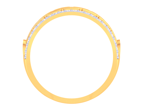 Printable 3D jewelry model of Lady diamond ring 3D 模型