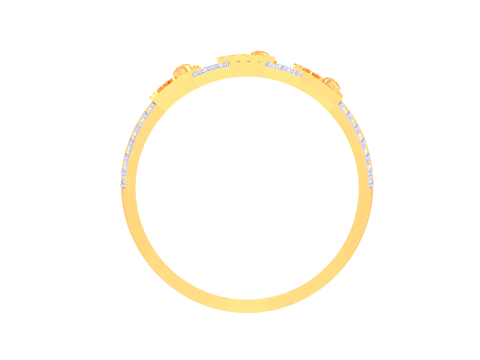 Printable 3D jewelry model of Lady diamond ring 3D Модель