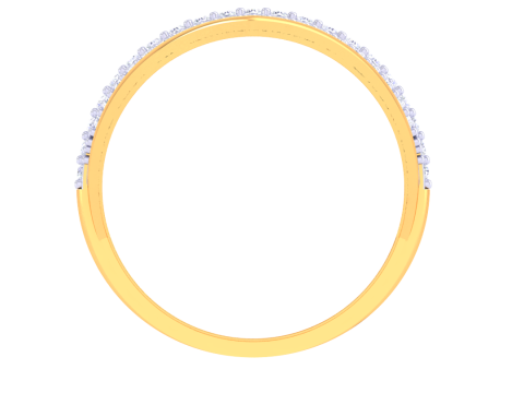 Printable 3D jewelry model of Lady diamond ring 3D Model