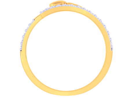 Printable 3D jewelry model of Lady diamond ring Model 3D