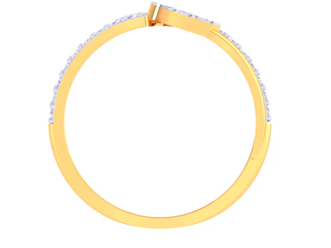 Printable 3D jewelry model of Lady diamond ring 3D Model