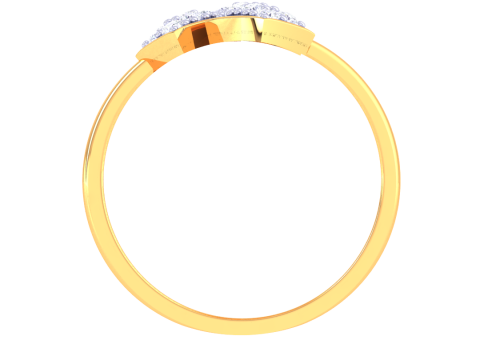Printable 3D jewelry model of Lady diamond ring 3D Model