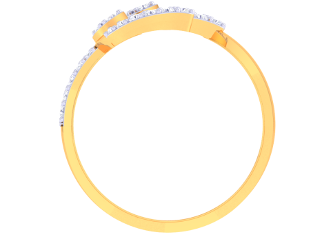 Printable 3D jewelry model of Lady diamond ring 3D Модель