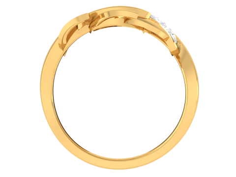 Printable 3D jewelry model of Lady diamond ring 3Dモデル