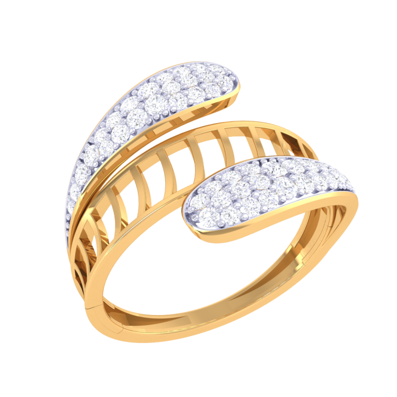 Printable 3D jewelry model of Lady diamond ring Model 3D .c4d .max .obj .3ds .fbx .stl .blend