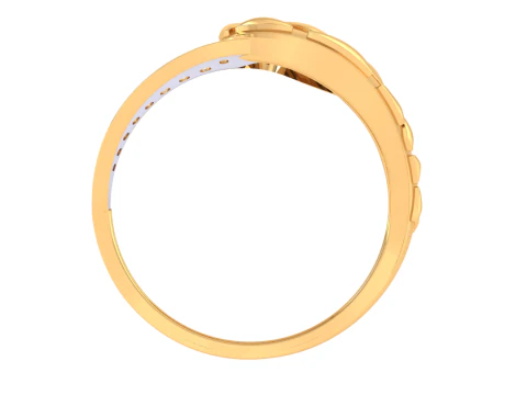 Printable 3D jewelry model of Lady diamond ring 3D Model