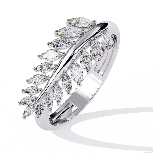 Printable 3D jewelry model of Solitaire Lady Ring with Diamond Modelo 3D .c4d .max .obj .3ds .fbx .stl .blend
