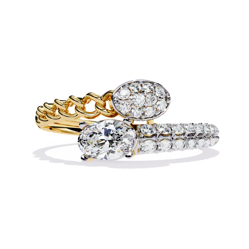 Printable 3D jewelry model of Solitaire Lady Ring with Diamond 3D Model .c4d .max .obj .3ds .fbx .stl .blend 