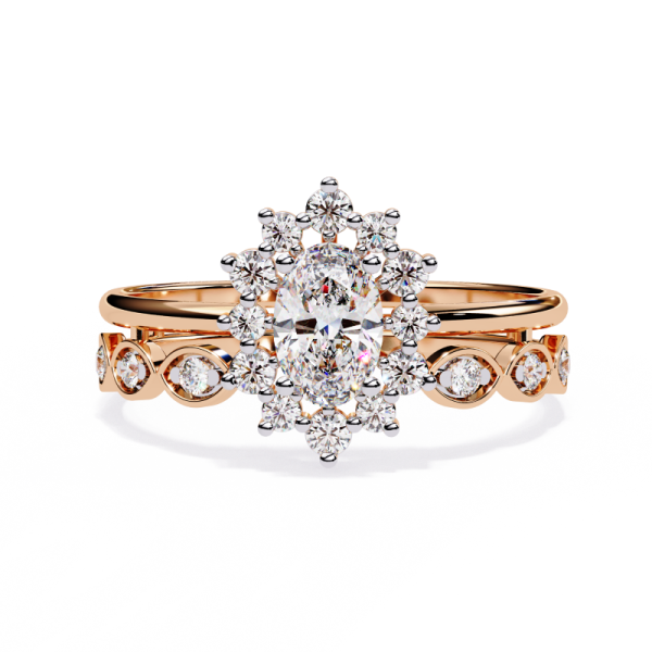 Printable 3D jewelry model of Solitaire Lady Ring with Diamond 3Dモデル .c4d .max .obj .3ds .fbx .stl .blend