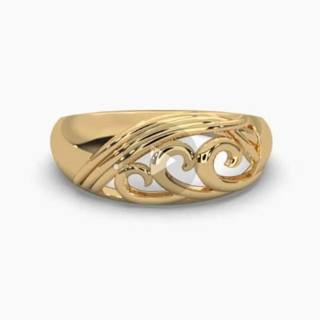 Printable 3D jewelry model of Solitaire Lady Ring with Diamond Modelo 3D .c4d .max .obj .3ds .fbx .stl .blend