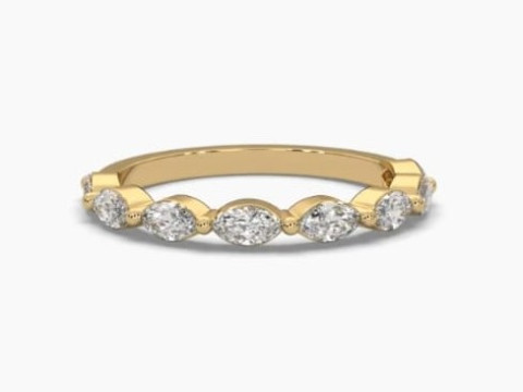 Printable 3D jewelry model of Solitaire Lady Ring with Diamond 3D मॉडल