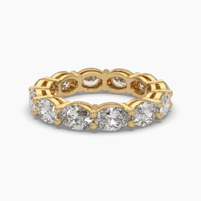Printable 3D jewelry model of Solitaire Lady Ring with Diamond 3D Model .c4d .max .obj .3ds .fbx .stl .blend